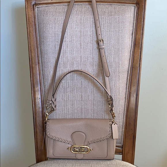 Coach Bags Coach Jade Crossbody Shoulder Bag Taupe 925 Poshmark